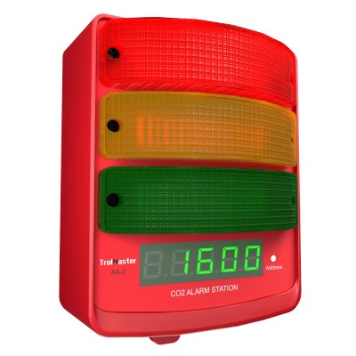 Trolmaster CO2 Alarm Station audiovizuální senzor plus LED