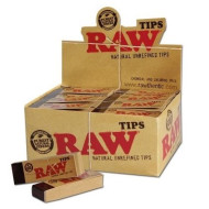 Filtry RAW, úzké nebělené, 50 ks v balení | box 50 ks