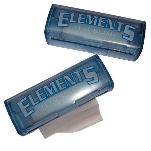Rolovací papírky ELEMENTS ROLLS King Size, 5m + plast holder