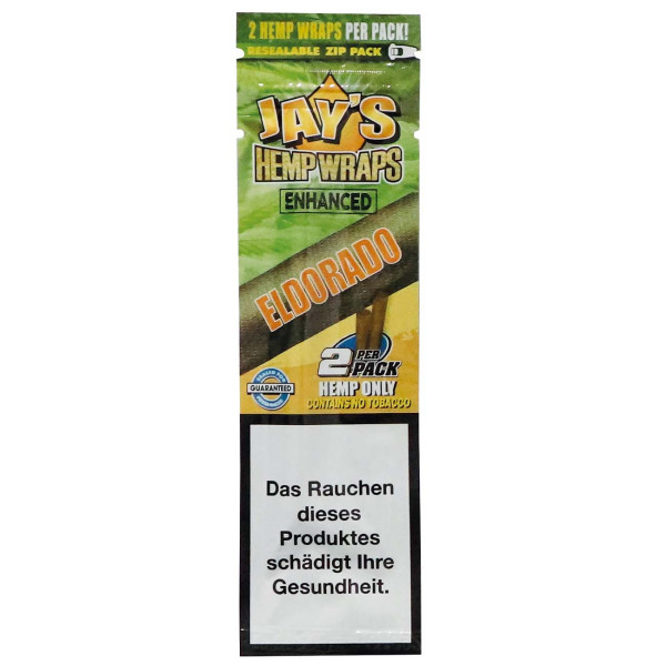 Jay's HempTerp Blunt Wraps Eldorado, 2 ks | box 25 ks