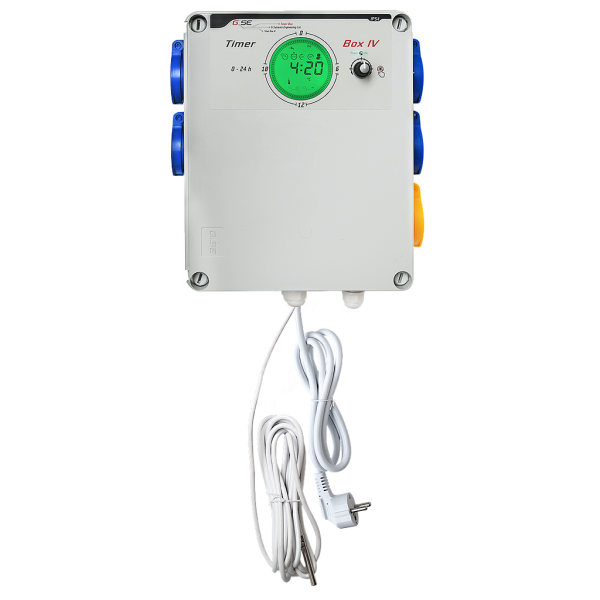 GSE Timer Box IV 4x600W + topení 2x300W