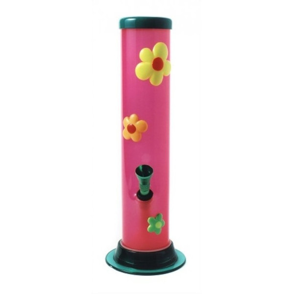 Bong Zooom Straight Daisy Pink 25cm
