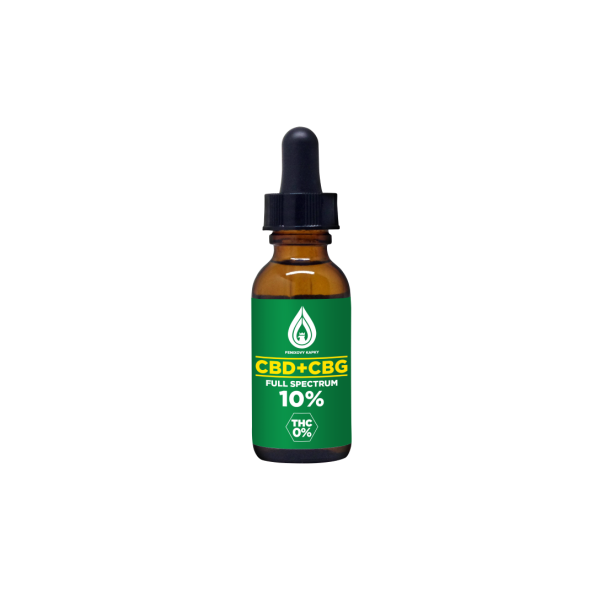 Fénixovy kapky 10 % - CBD 5% + CBG 5%, 10ml