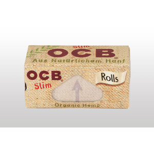 Rolovací papírky OCB Organic Hemp Rolls, 4 m