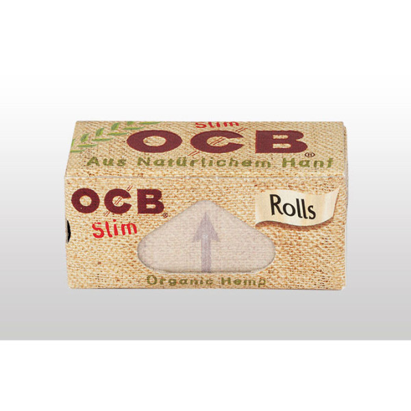 Rolovací papírky OCB Organic Hemp Rolls, 4 m