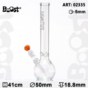 Skleněný bong Boost Bouncer, 41 cm, 1 ks