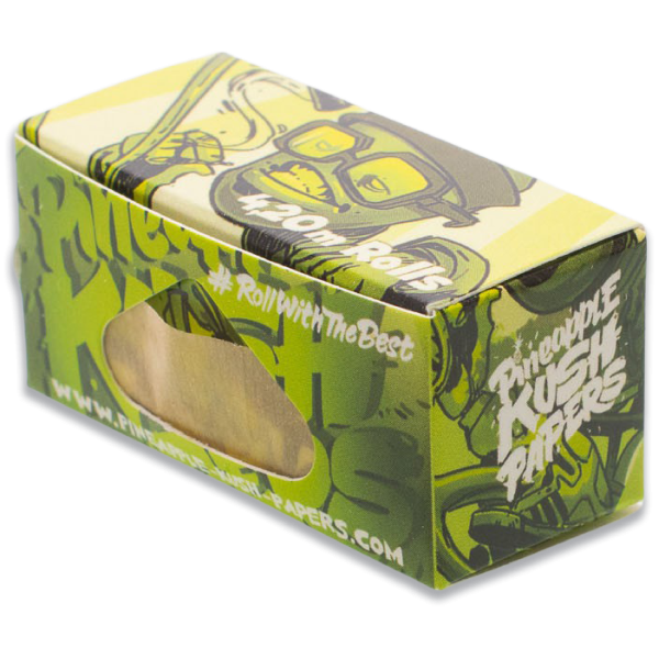 Rolovací papírky Pineapple Kush Rolls, délka 420 cm | box 24 ks