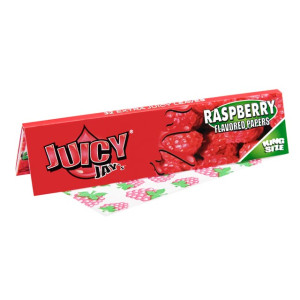 Papírky JUICY JAY'S King Size, Malina, 32 ks v balení