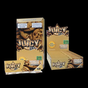 Juicy Jay's ochucené krátké papírky, Chocolate chip, 32ks v balení | box 24ks