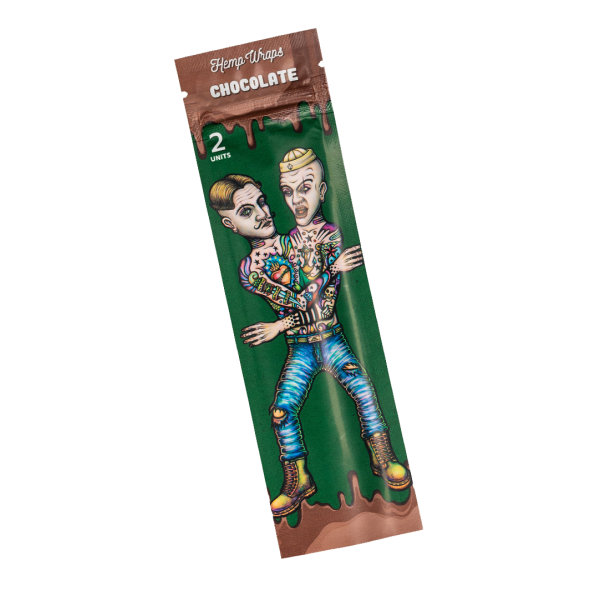Lion Rolling Circus Hemp Wrap - čokoláda, 2ks