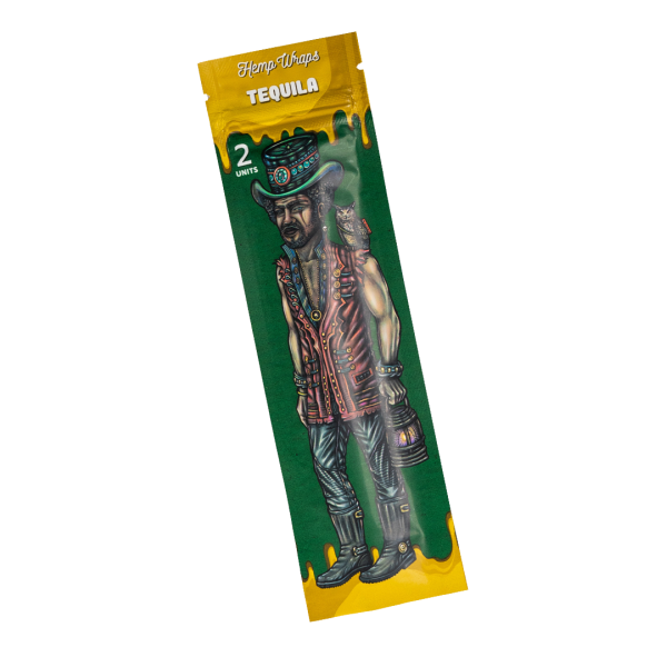 Lion Rolling Circus Hemp Wrap - tequila, 2 ks