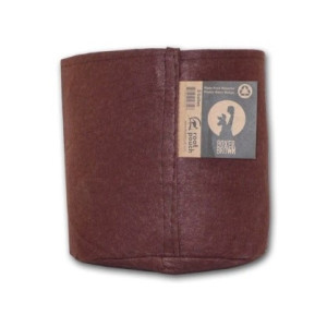 ROOT POUCH BROWN - Textilní květináč , 12l