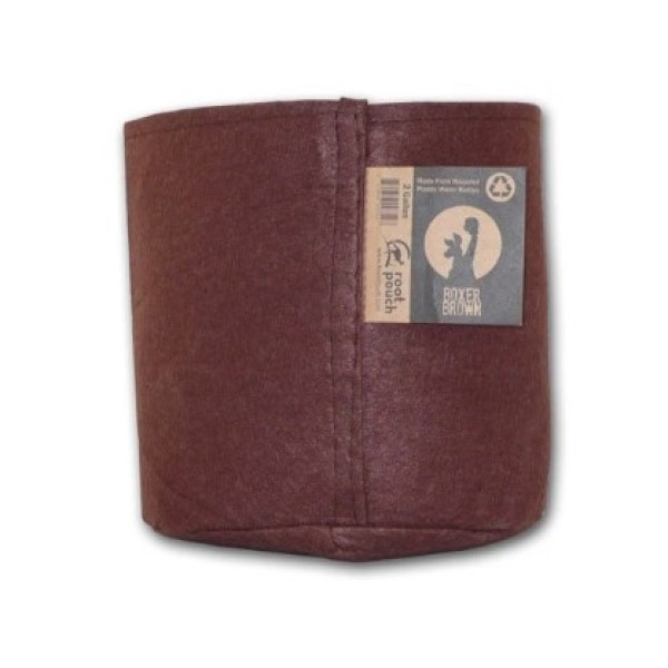 ROOT POUCH BROWN - Textilní květináč , 12l
