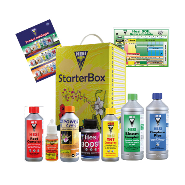 Hesi Starterbox Soil, celkový objem 3,61L