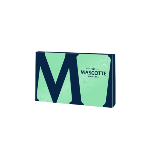 Papírky Mascotte Original, krátké, bílé, 100 ks v balení | box 20 ks