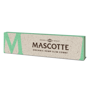 Set Mascotte Organic Hemp - KSS papírky a filtry, 34 ks v balení, konopné