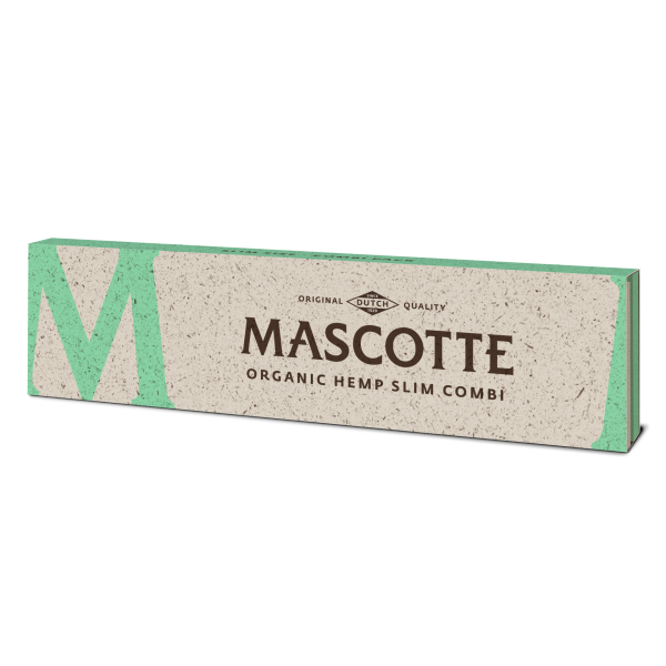 Set Mascotte Organic Hemp - KSS papírky a filtry, 34 ks v balení, konopné