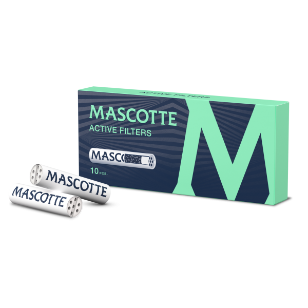 Filtry Mascotte Active Filters, 10 ks v balení | box 20 ks