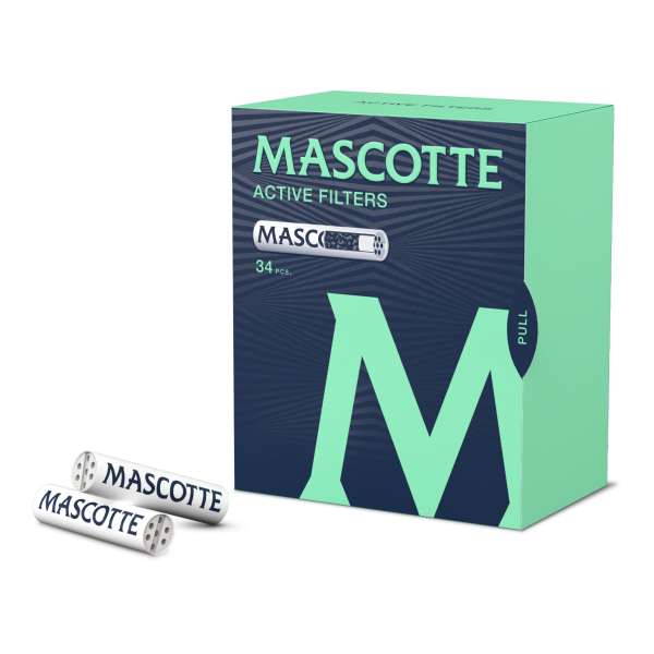 Filtry Mascotte Active Filters, 34 ks v balení | box 10 ks