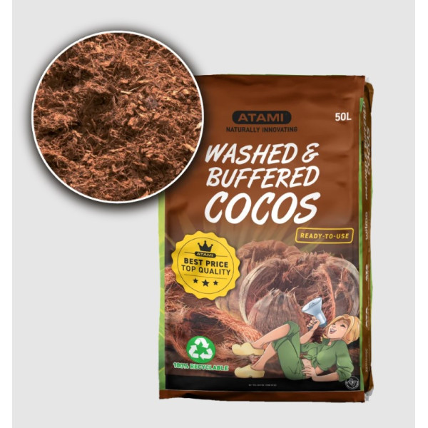 Atami Washed & Buffered Cocos, 50L