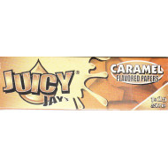 Juicy Jay's ochucené krátké papírky, Karamel, 32 ks v balení