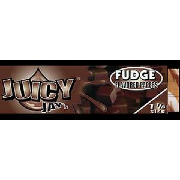 Juicy Jay's ochucené krátké papírky, Fudge, 32ks/bal.