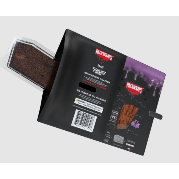 Packwraps + skleněná špička, Gushin Grape, 2 ks v balení