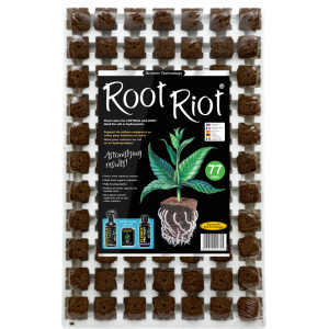 ROOT RIOT 77 Sponges Tray - sadbovací kostky vč. sadbovače