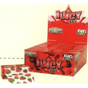 Papírky Juicy Jay's Rolls, Malina, 5m v balen | box 24ks