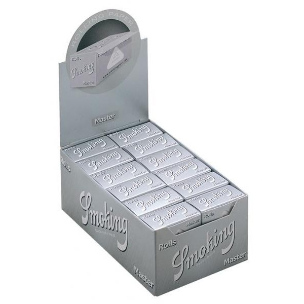 Rolovací papírky Smoking Master Rolls, 4m v balení | box 24ks