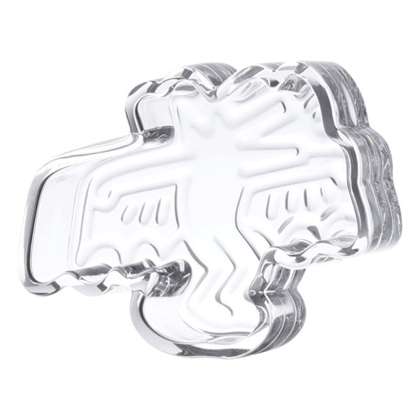 Skleněný popelník Keith Haring Glass Catchall,  Dog Bat