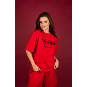 Tyson 2.0 Tričko červené vel. XXL