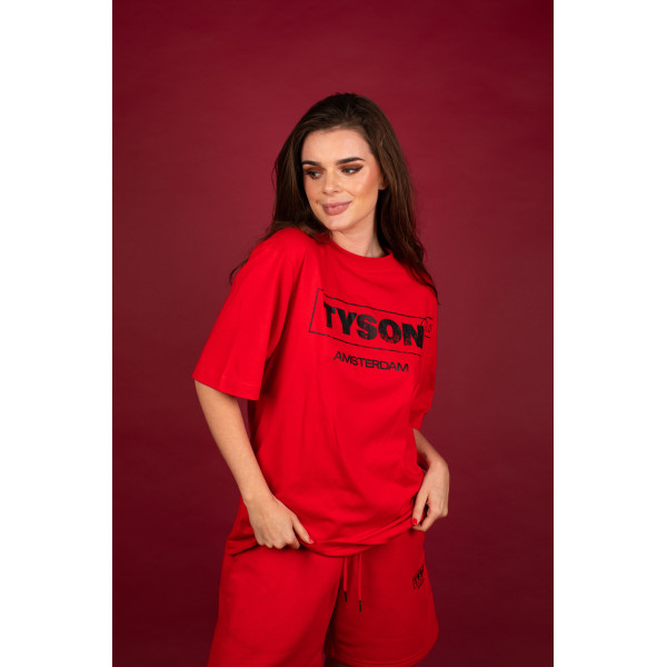 Tyson 2.0 Tričko červené vel. XXL