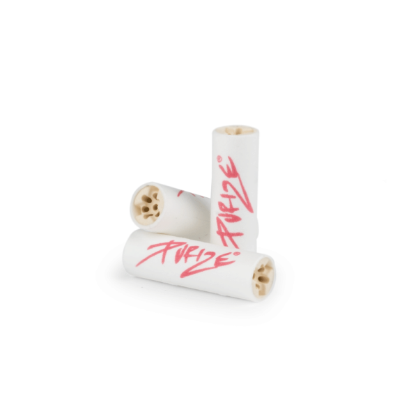 PURIZE® uhlíkové filtry - Regular Short Size, sáček 50 ks, bílá | box 10 ks