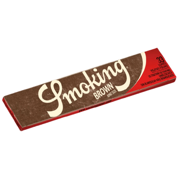 Papírky Smoking Brown King Size, 33 ks v balení | box 50 ks