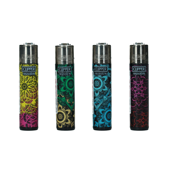 Zapalovač Clipper, Mandala Pattern, 1 ks | box 48 ks
