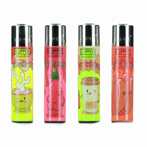 Zapalovač Clipper, Hot Sentences, 1 ks | box 48 ks