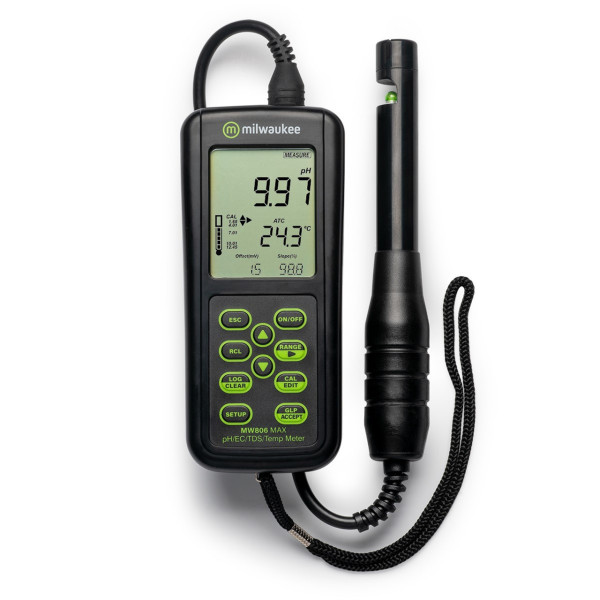 Milwaukee MW 806 Portable meter pH/EC/TDS/Temp