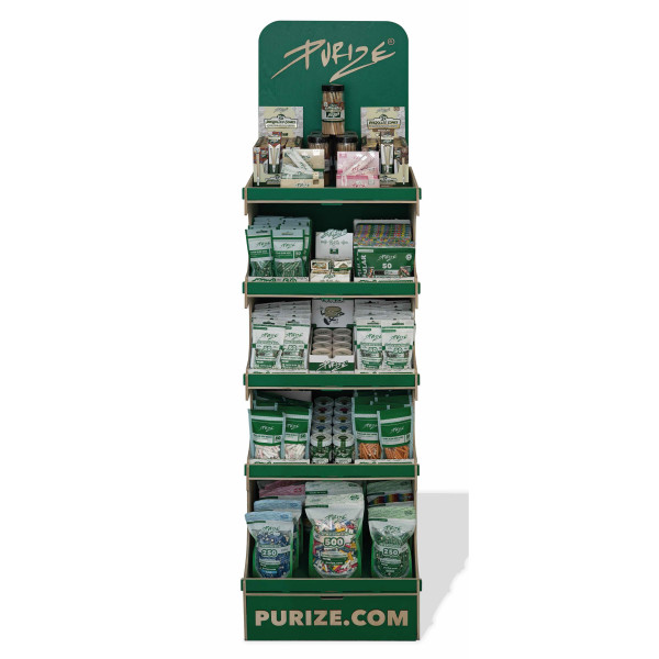 PURIZE® DISPLAY - large, plný prodejní displej