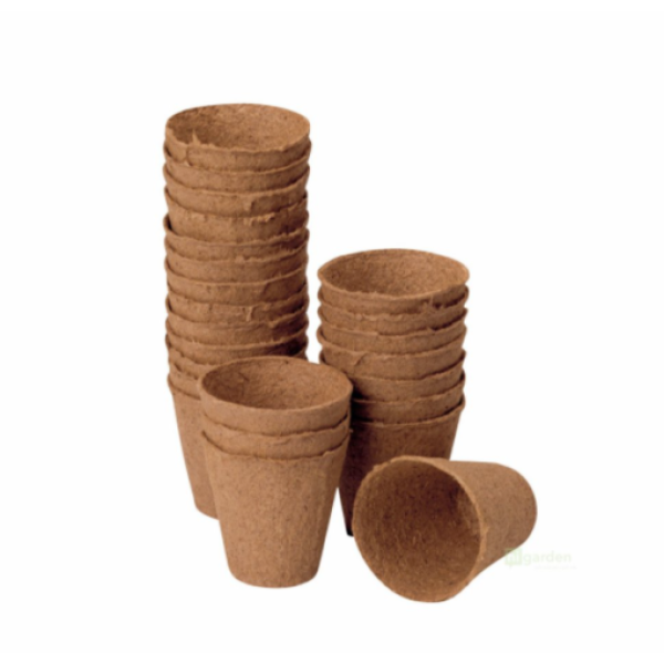 Kulaté květináčky JIFFY Pots, 6 x 6 cm