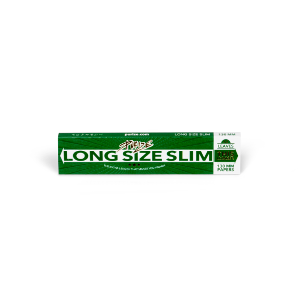 PURIZE® papírky Long Size Slim, 42 ks v balení, nebělené