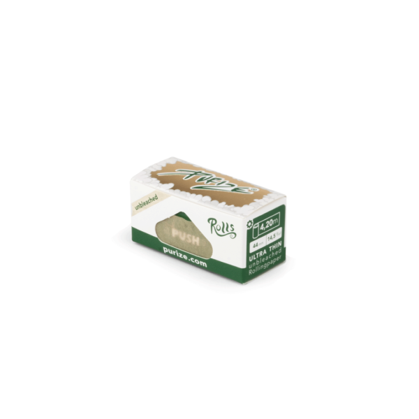PURIZE® rolovací papírky Rolls Brown, nebělené, 4,2 m