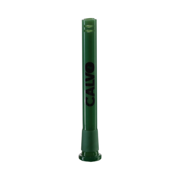 CALVO prémiový skleněný adapter, zelený, 14 cm, zábrus 14 mm