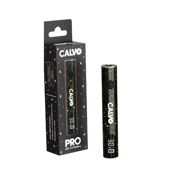 Vaporizační baterie CALVO 510 PRO LED Battery, 600 mAh, kosmická černá