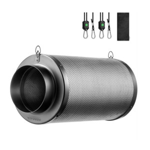 Vivosun Air Carbon Filter Black 1000 m3/h, průměr 200mm