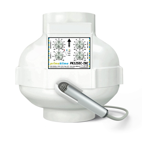 Ventilátor Prima Klima PK125 EC-THC, 680m3/h
