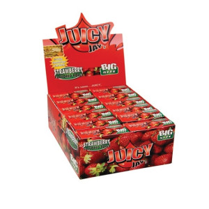 Papírky Juicy Jay's Rolls, Jahoda, 5 m v balení | box 24 ks