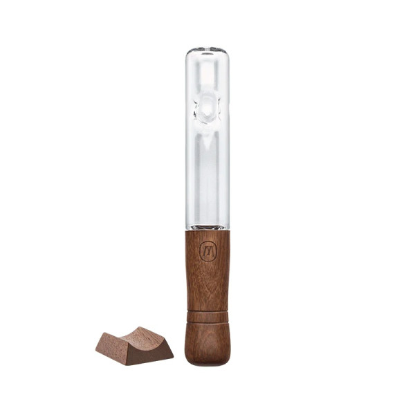 Skleněno-dřevěná dýmka Marley Natural Steamroller