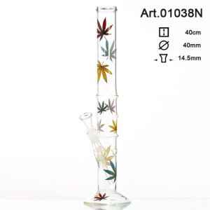 Skleněný bong Multi Leaf 40cm, 14,5mm