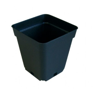 TEKU čtyřhranný květináč 13x13x13cm, 1,5L
